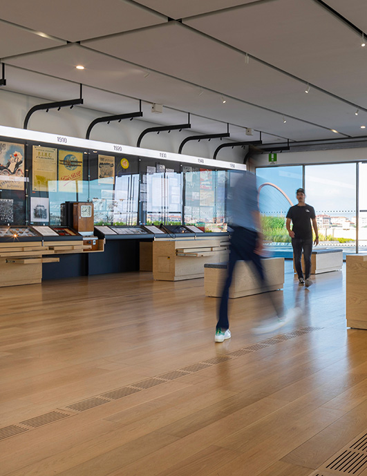 Espace d'exposition interactif Casa Fiat